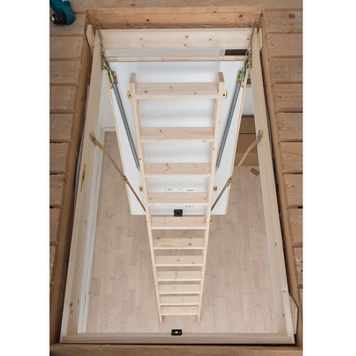 Dolle Hobby (1200 x 700) Wooden Loft Ladder