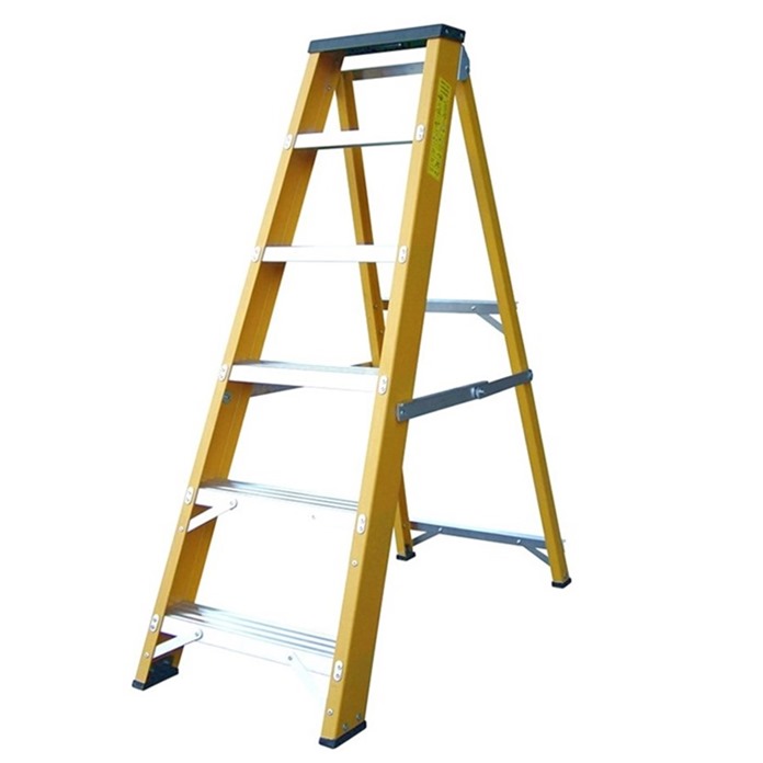 LYTE Glass Fibre Swingback Step Ladders