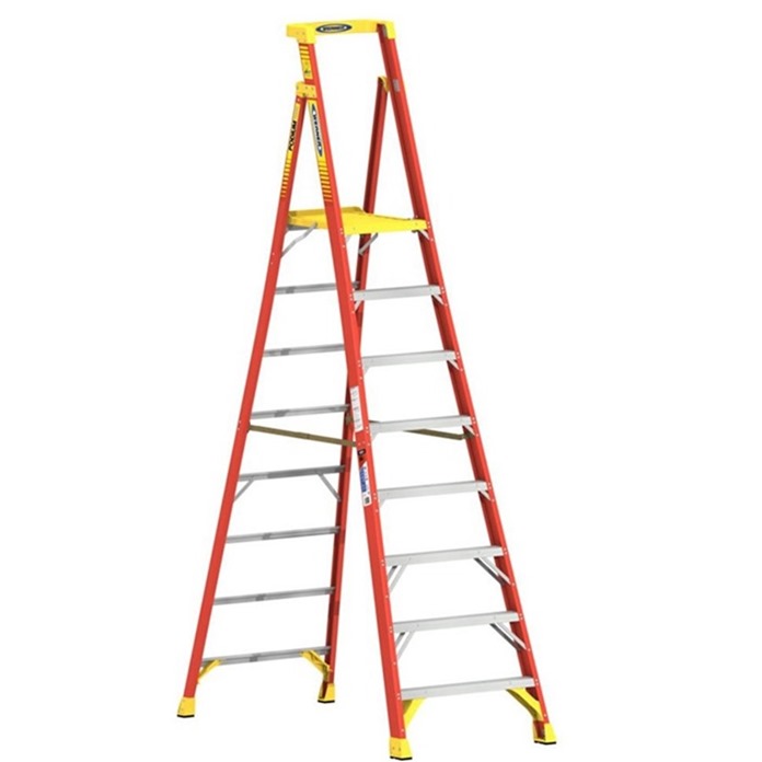 720 Series Fibreglass Podium Ladder