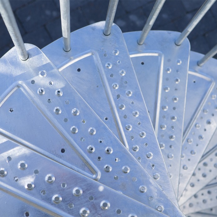 Toronto Outdoor Spiral Staircase