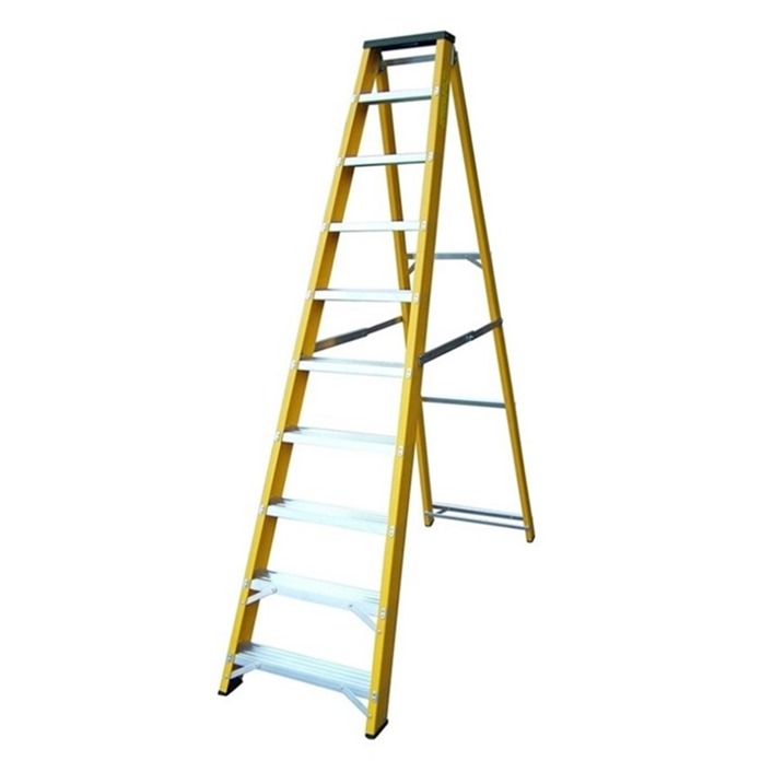 LYTE Glass Fibre Swingback Step Ladders