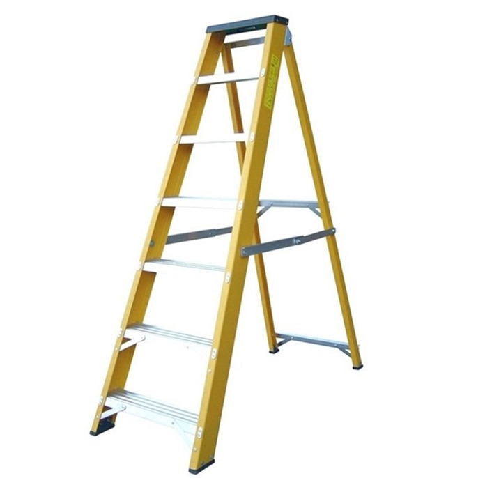 LYTE Glass Fibre Swingback Step Ladders