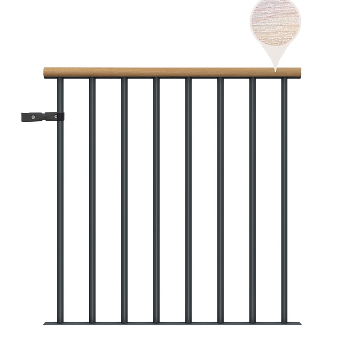 Classic Landing Banister - Anthracite