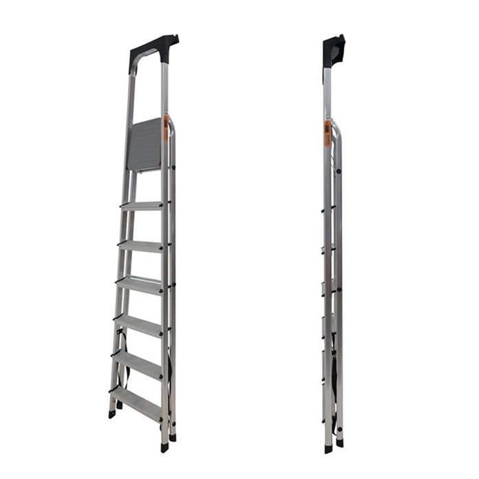 Lightweight Platform Step Ladders with Tool Tray