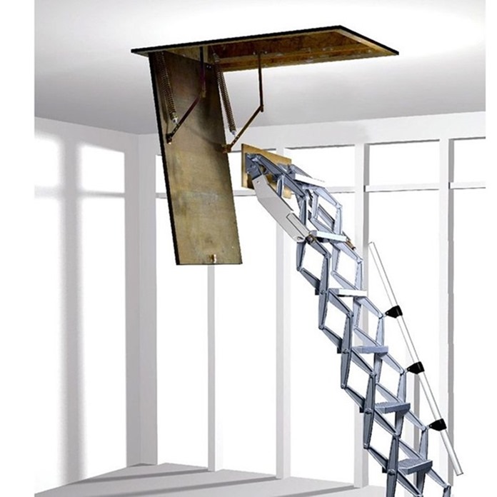 Columbus Junior Aluminium Concertina Loft Ladder
