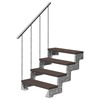 Trimax Gardentop Staircase with Handrail - Dark Brown