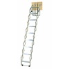 Dolle Allufix Concertina Wide Tread Loft Ladder