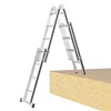 Hymer Black Line Telescopic Combination Ladder