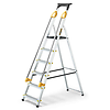 PRO Series Aluminium Platform Step Ladder with Handrails