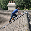 Industrial Double Section Roof Ladders