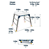 Werner Adjustable Odd Job 600 Work Platform