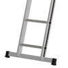 Hymer Black Line Double Extension Ladder