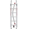 Hailo Combination Ladders with Adjustable Pedal