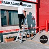 Professional Platform Step Ladders with Handrails