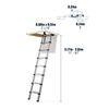Telescopic Loft Ladder 2.6m