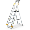 PRO Series Aluminium Platform Step Ladder with Handrails