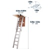 Premium Deluxe Sliding Loft Ladder