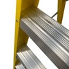 Lightweight GRP Swingback Step Ladders