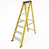 Super-Trade Glass Fibre Swingback Step Ladders