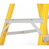 Glass Fibre Platform Step Ladders With Handrails