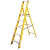 Super-Trade Glass Fibre Platform Step Ladder