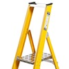 Super-Trade Glass Fibre Platform Step Ladder
