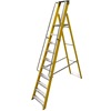 Glass Fibre Platform Step Ladders With Handrails
