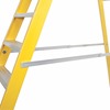 Glass Fibre Platform Step Ladders With Handrails