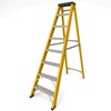 Super-Trade Glass Fibre Swingback Step Ladders