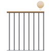 Classic Landing Banister - Pearl Grey