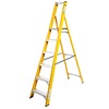 Super-Trade Glass Fibre Platform Step Ladder