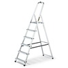 HOME Aluminium Platform Step Ladders