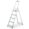 HOME Aluminium Platform Step Ladders
