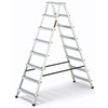 Pro Aluminium Double-Sided Step Ladder