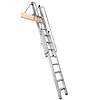 Deluxe Aluminium Sliding Vertical Loft Ladder (VCL)