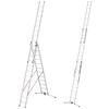 Hailo Combination Ladders with Adjustable Pedal