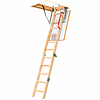 FAKRO LWK Komfort 4 Section Wooden Loft Ladder 