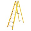 Super-Trade Glass Fibre Swingback Step Ladders