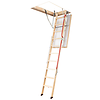 FAKRO LWL Extra Wooden Loft Ladder - Assisted Opening