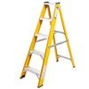 Super-Trade Glass Fibre Swingback Step Ladders