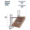 Werner Combination Ladder 5 in 1 with Platform