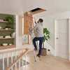 Sliding 2 Section Loft Ladder