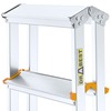 Pro Aluminium Double-Sided Step Ladder