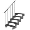 Trimax Gardentop Staircase With Handrail - Anthracite