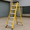 Super-Trade Glass Fibre Swingback Step Ladders