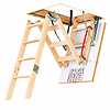 FAKRO LWK Komfort 4 Section Wooden Loft Ladder 