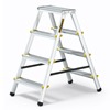 Pro Aluminium Double-Sided Step Ladder