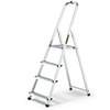 HOME Aluminium Platform Step Ladders