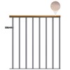 Classic Landing Banister - Pearl Grey: 1m Starter Kit - Oak Varnished