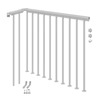 Classic Landing banister for spiral Staircases